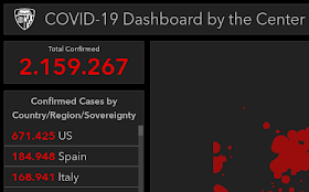 COVID-19: Mapa interactivo de la propagación del coronavirus