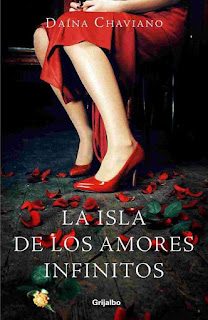 Portada del libro "La isla de los amores infinitos" de Daína Chaviano