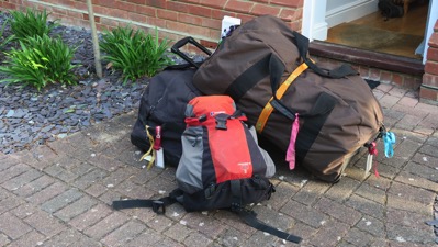 Bags ready to go