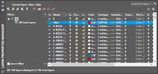 cara aktifasi layer autocad, aktif dan non aktif layer autocad