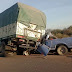 CAMIONERO CHAQUEÑO PROTAGONIZÓ GRAVE ACCIDENTE EN UNA RUTA DE SANTIAGO DEL ESTERO