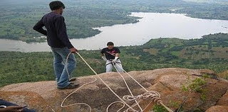 Adventure Sport is Rock Climbing