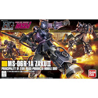 Bandai HG 1/144 MS-06R-1A Zaku II Black Tristars English Manual & Color Guide