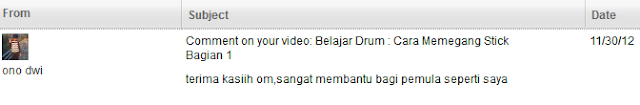 Belajar Drum Iman Testimonial 18