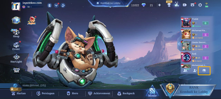 Cara Keluar Squad Mobile Legends (ML)