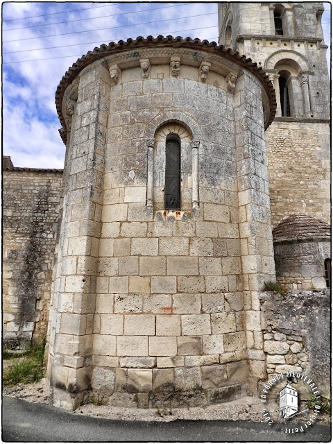 MONTAGNE (33) - Eglise romane Saint-Georges (Extérieur)