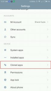 Cara menggunakan fitur Clone Apps di Hp Xiaomi