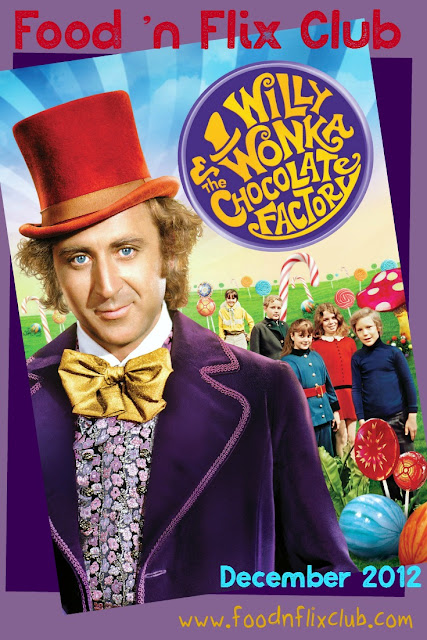 Willy Wonka and the Chocolate Factory - December 2012 Food 'n Flix pick