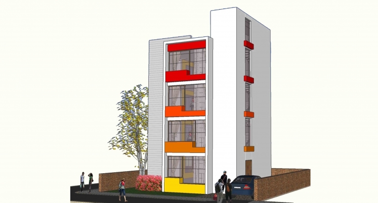 Apartment Building Plans In India