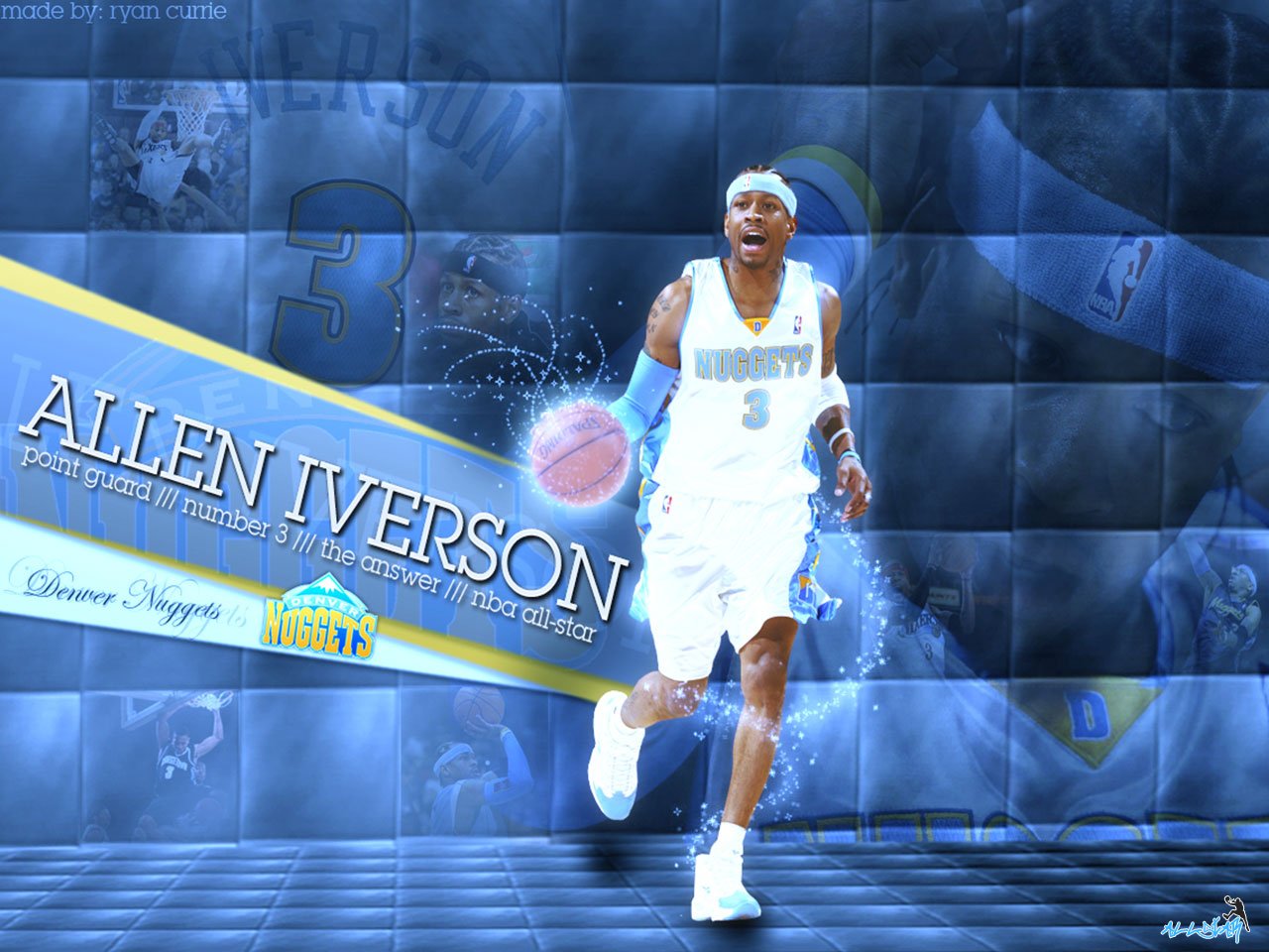 Allen Iverson Basketball Wallpapers HD
