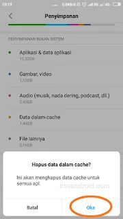 Membersihkan ram xiaomi