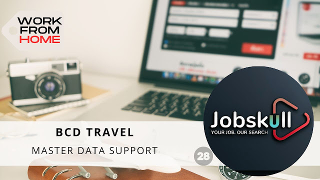 BCD Travel Work From Home Jobs for Freshers 2023: Master Data Support