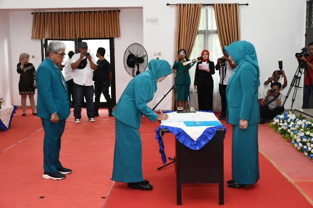 Pengurus PKK dan Dekranasda, Kota Pematangsiantar dan Tanjungbalai Dilantik
