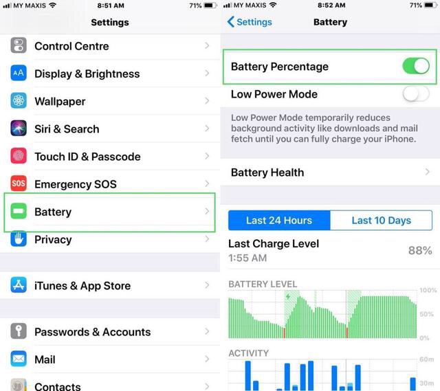 Cara Tampilkan Persentase Baterai di iPhone | Rajaromans