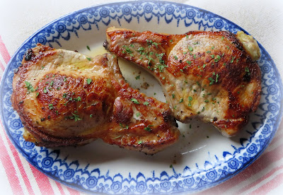 Stuffed Brined Pork Chops