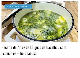 Receita-de-Arroz-de-Línguas-de-Bacalhau-com-Espinafres-horadabuxa