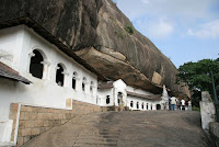 Dambulla cave temple in Sri Lanka