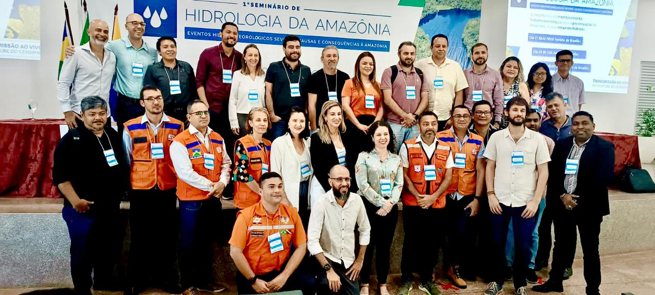 Seminário de Hidrologia da Amazônia reúne representantes de diversos setores para debater sobre gestão de riscos e desastres naturais