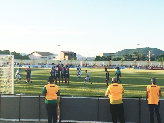 Em jogo de 180 minutos o Guanambi sai na frente do Vitória