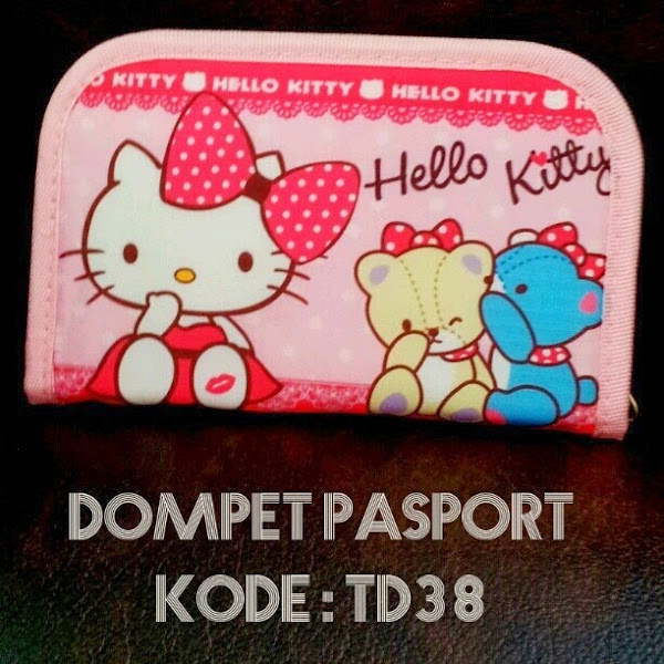 Dompet Paspor Hello Kitty Murah  Grosir Ecer