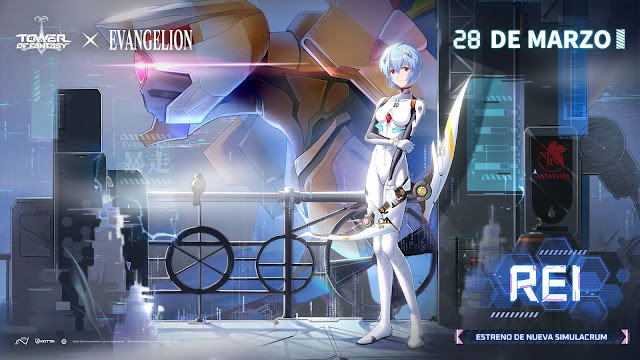 Rei Ayanami de Evangelion se une a Tower of Fantasy