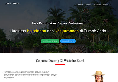 blogspot landing page