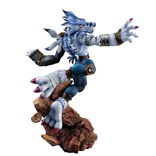 Precious GEM WereGarurumon - Digimon Adventure, Megahouse