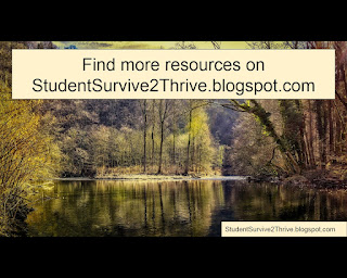 Find more resources on StudentSurvive2Thrive.blogspot.com