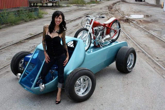 Ed Roth Mega-Cycle. Image by Kustomrama