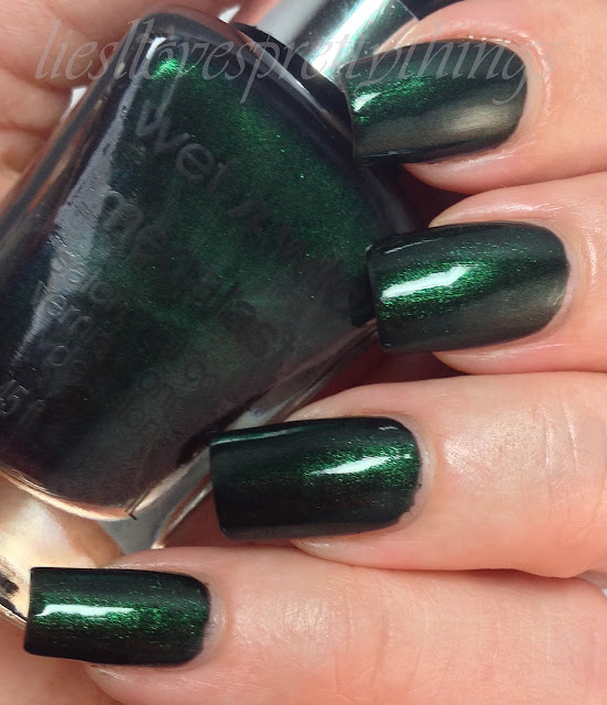 WetnWild Poison Ivy swatch and review