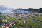 Bukit Savana Dandaun Sembalun Tembus 1.700 Pengunjung 