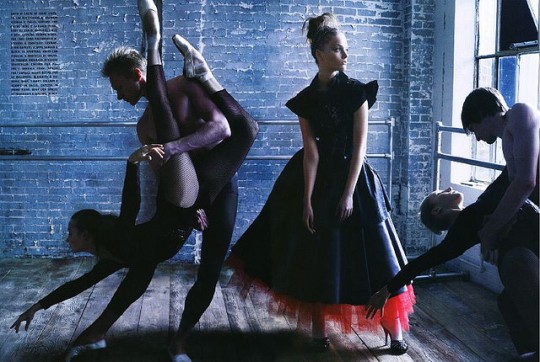 Fashion: Ballet Editorial. Via Fashionista: With Black Swan finally in