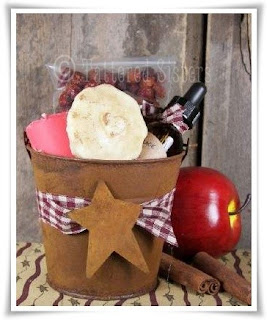 Rusty Tin Bucket Apple