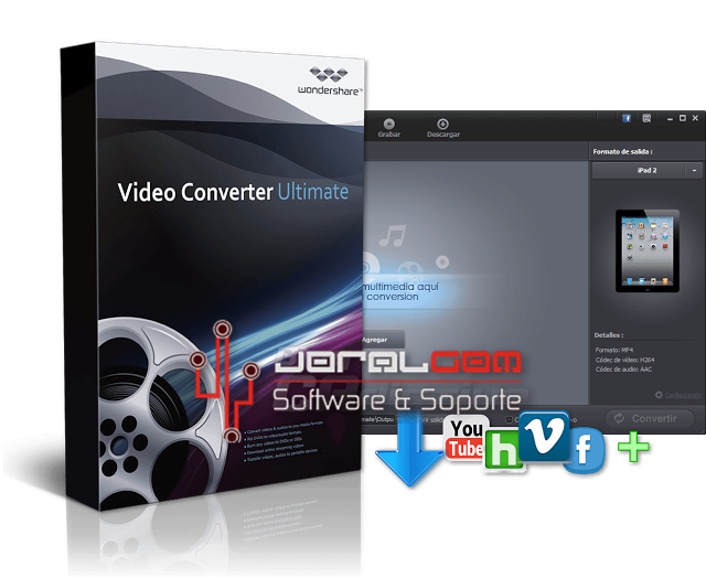 Wondershare Video Converter Ultimate 8.0.3.0 · Más que un simple conversor de video... 