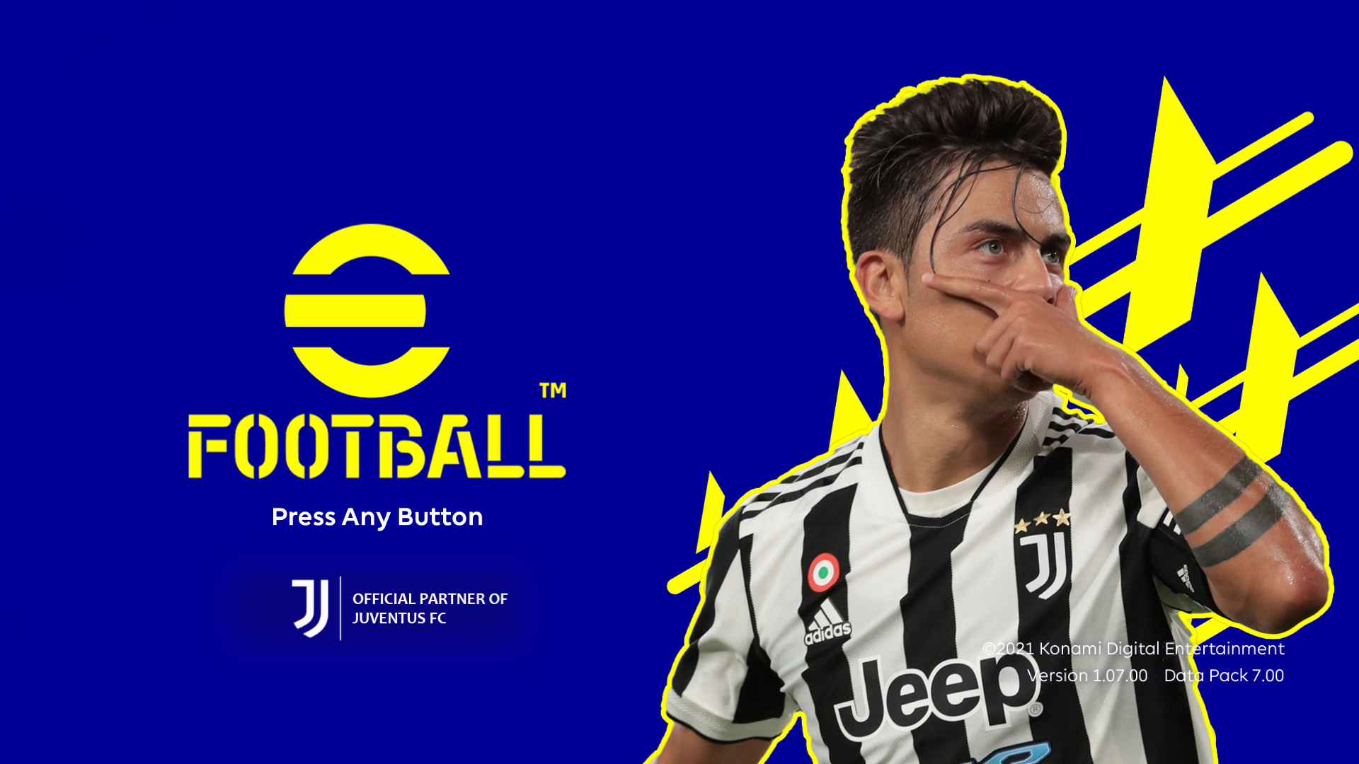 eFootball 2022 Theme Menu for PES 2021