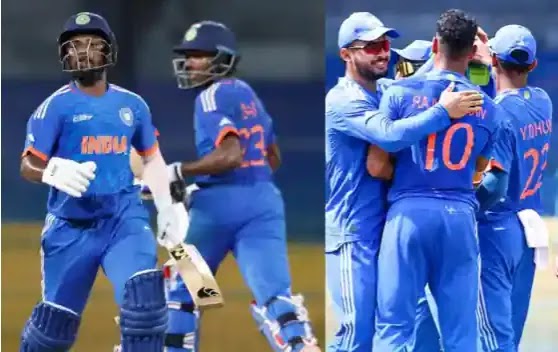 India A vs Pakistan A Highlights Emerging Asia Cup : भारत ए ने एसीसी मेन्स इमर्जिंग एशिया कप 2023 