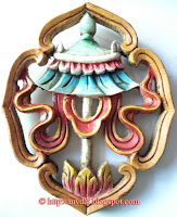 Buddhist Auspicious sign Parsol or Umbrella 