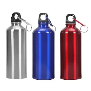 Reusable Drink Water Bottle BPA Free Single Wall Hot or Cold Travel Camping Outdoor Sport 600ml-20oz hown - store
