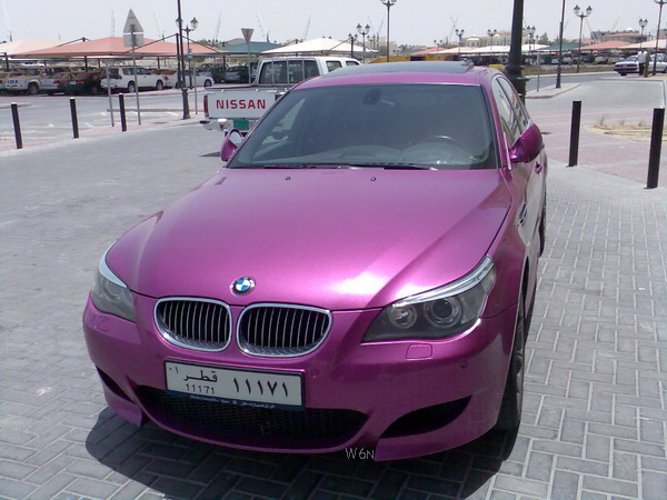 Pink BMW