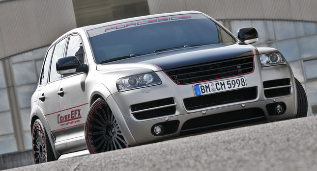 CoverEFX Wraps Touareg W12, Gives it 500-Horsepower