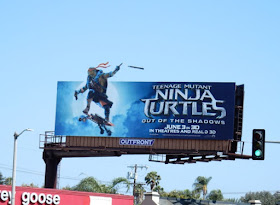 Ninja Turtles Out of the Shadows billboard