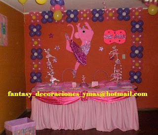 Children Parties, Angelina Ballerina Decoration