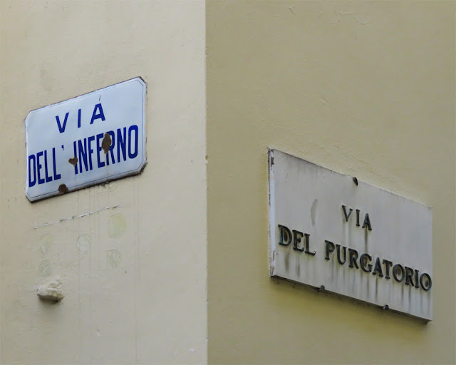 Via dell'Inferno and Via del Purgatorio, Hell Street and Purgatory Street, Via del Purgatorio, Florence