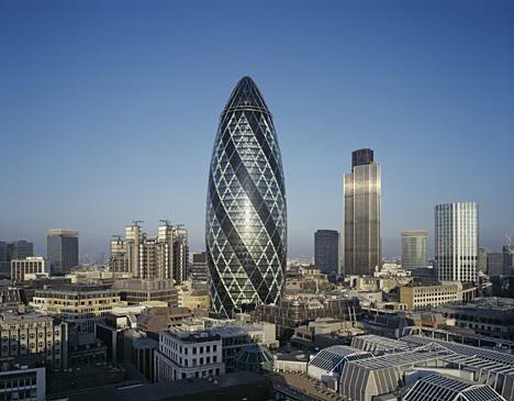 London’s Gherkin Tower