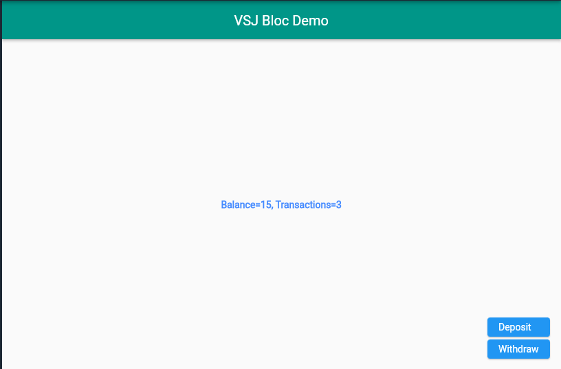 Varanasi Software Junction: Simple Bloc Demo.