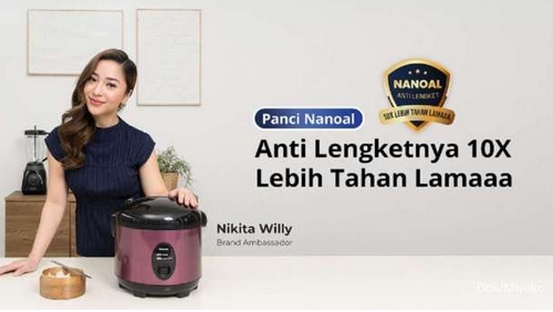 Nikita Willy Miyako Rice Cooker Nanoal