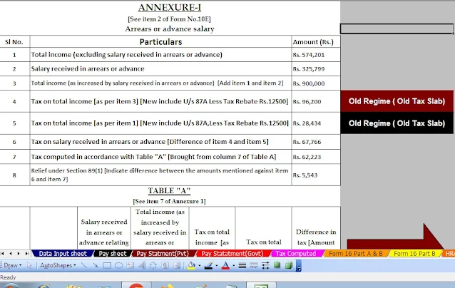 Deduction under Section 16 of the Income Tax Act