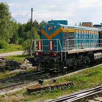 EN57 jako ruchoma foto miejscówka na linii kolejowej nr 61