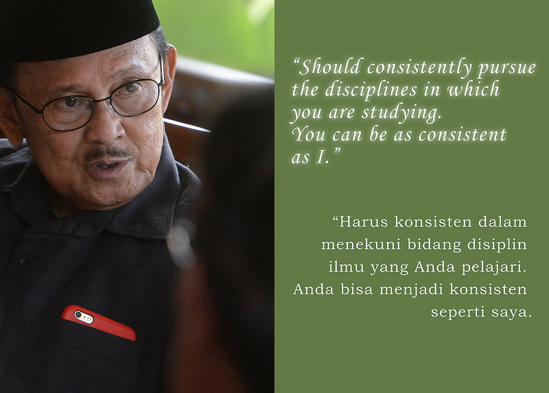 Quotes Bj Habibie Bahasa Inggris - Perry Platyphus