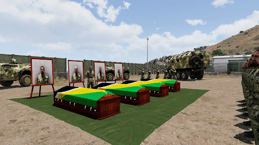 Arma3に軍の葬式オブジェクトを追加するMilitary Funerals MOD